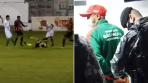 Sa terena u zatvor: Fudbaler brutalno prebio sudiju, policija ga odmah uhapsila