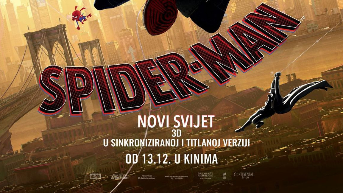 Upoznajte novi svijet Spider-Mana od 13. decembra!