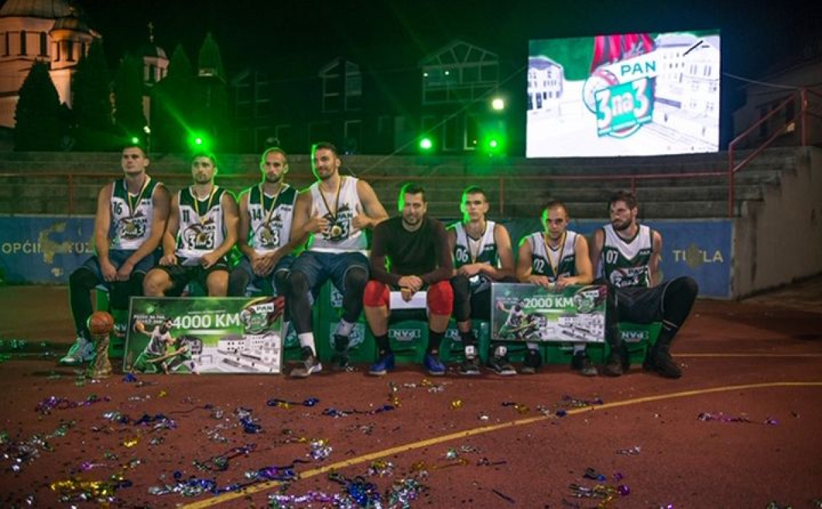 Ekipa "Sport Caffe" pobjednik petog "Pan 3 na 3" turnira
