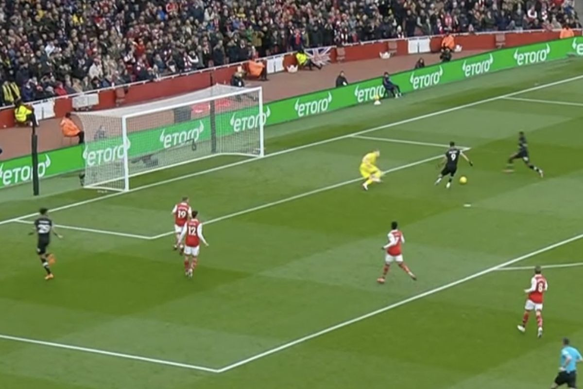 Aaron Ramsdale izveo čudo na golu Arsenala 