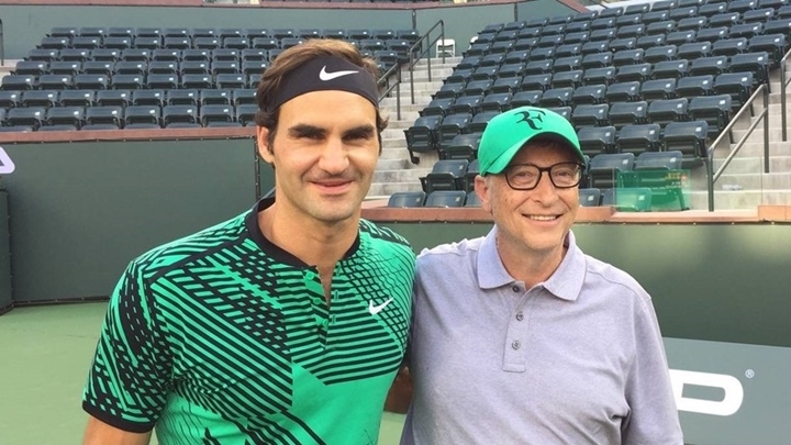 Roger Federer i Bill Gates igraju humanitarni meč