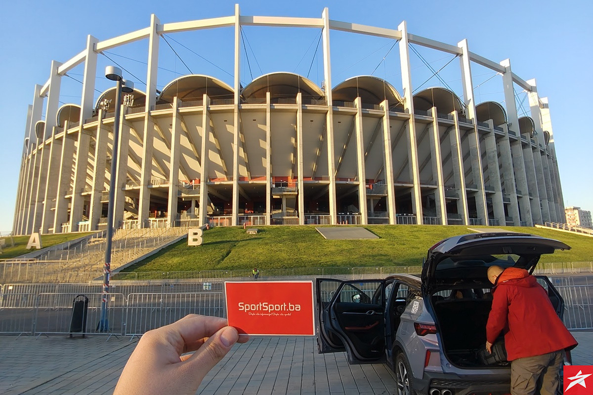 Arena Națională - Velelepno zdanje u Bukureštu koje će večeras biti poprište duela Rumunije i BiH Arena Națională - Velelepno zdanje u Bukureštu koje će večeras biti poprište duela Rumunije i BiH