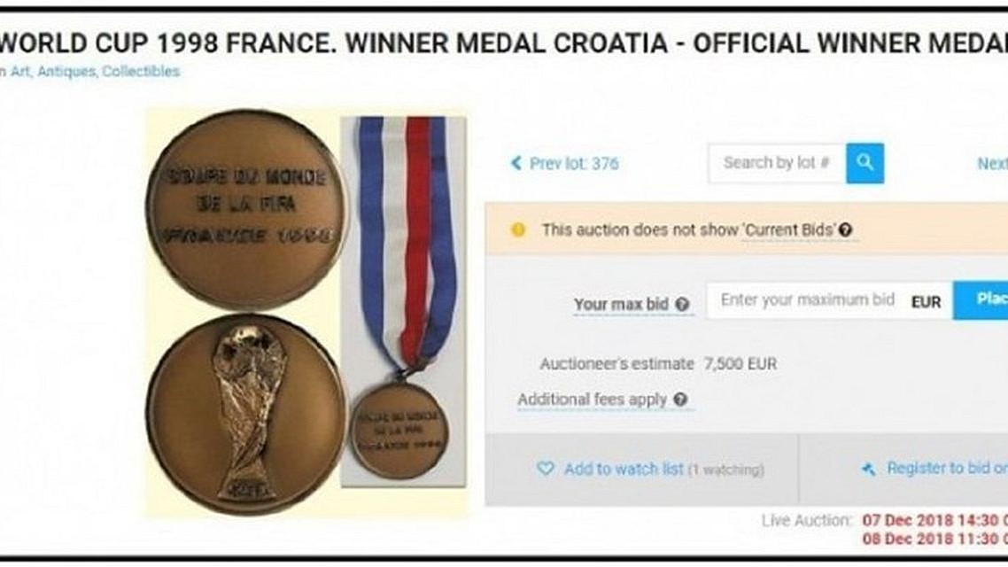 Hrvatski mediji otkrili ko prodaje bronzanu medalju sa Mundijala u Francuskoj: Pogoditi nećete nikad