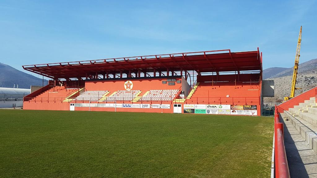 FK Velež: Zapadna tribina stadiona "Rođeni" u novom ruhu