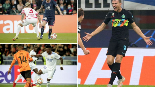 Sjajni Džeko vratio Inter u život, Messi spasio PSG, Real protutnjao Ukrajinom