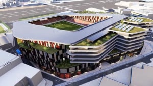 Skriven od ostatka Evrope: Gradi se moderan stadion u gradu gdje se utakmice prekidaju zbog aviona