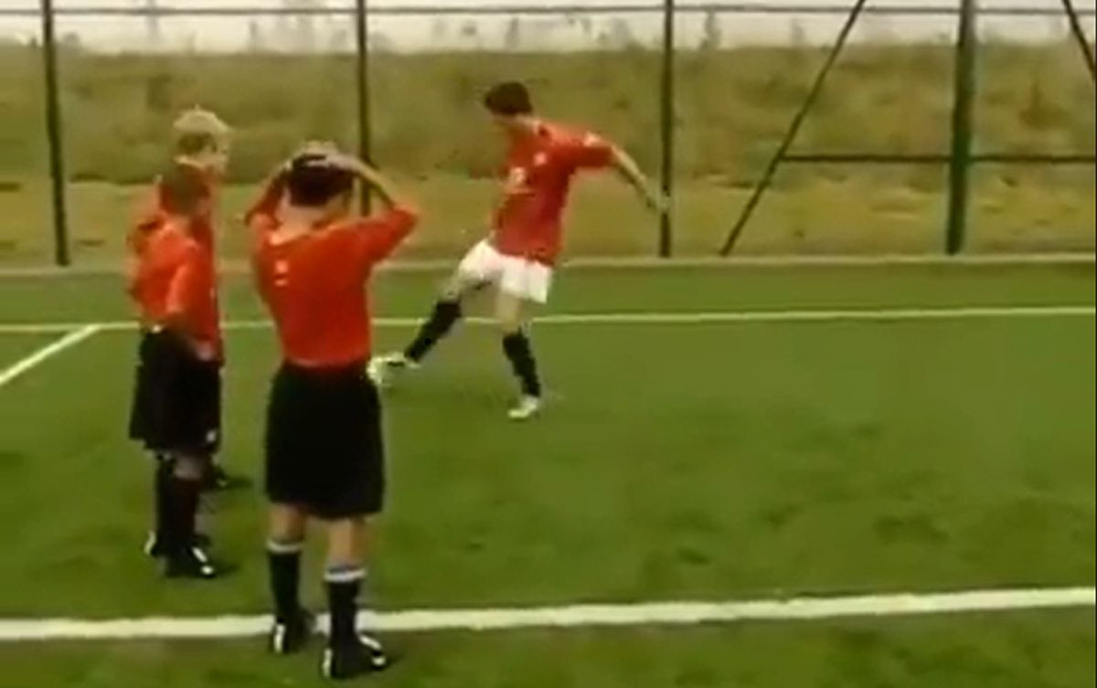 Danas je zvijezda Manchester Uniteda, a kao dječaku mu se vrtilo u glavi od Ronaldovih dribilinga