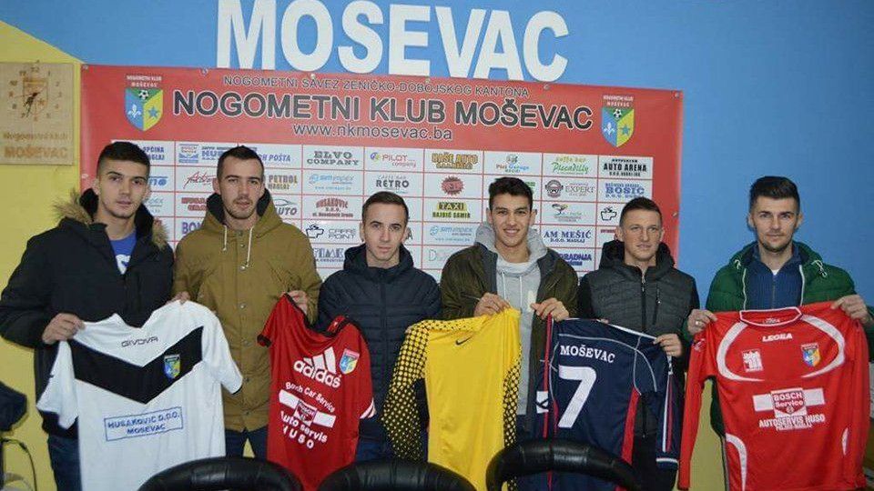 NK Moševac predstavio šestoricu novajlija