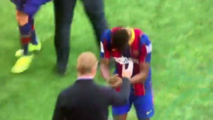 Koeman mu dao šansu da igra, a on mu se naklonio nakon utakmice