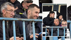 Sarajevski derbi privukao i dvojicu bh. košarkaša: Kamenjaš i Sulejmanović stigli na Grbavicu