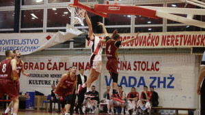 KK Bosna Royal slavio u Mostaru protiv Zrinjskog