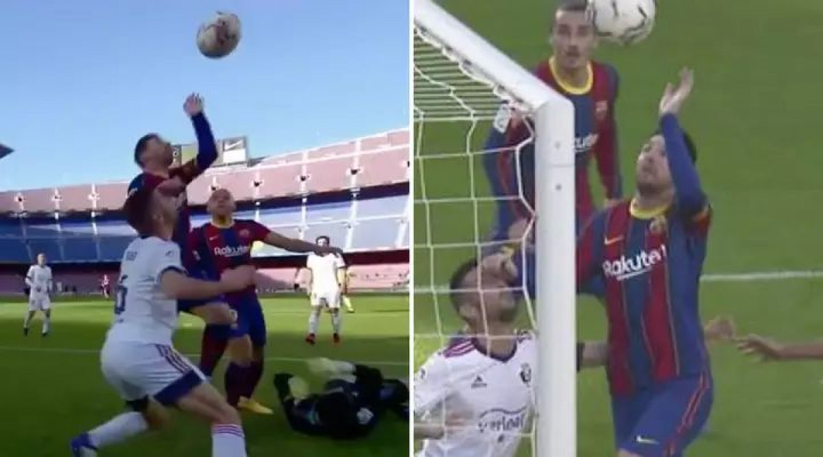 Sve je bilo u znaku Maradone: Messi pokušao rukom postići gol Osasuni
