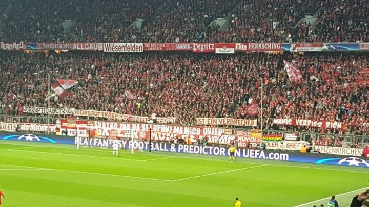Navijači Bayerna poslali poruku Zdravku Mamiću