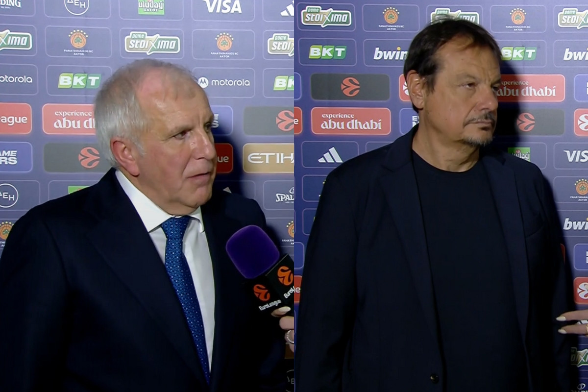 Ataman pričljiv nakon pobjede, Obradović tek dvije rečenice o porazu svog tima