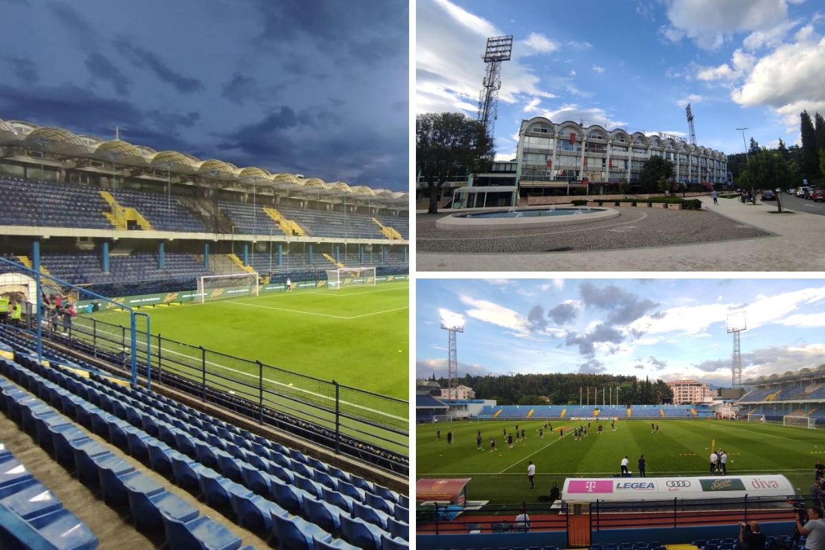 Biser u centru Podgorice: Pogledajte kako izgleda stadion na kojem će Zmajevi večeras igrati