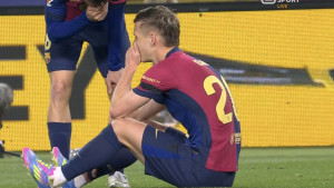Užas za Flicka i Barcelonu: Dani Olmo ponovo zbog povrede napustio teren!