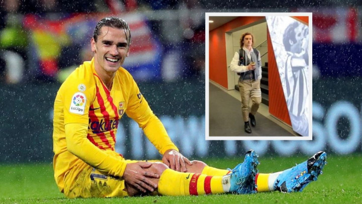 Gest Griezmanna u tunelu Wanda Metropolitana će dodatno iznervirati Simeonea
