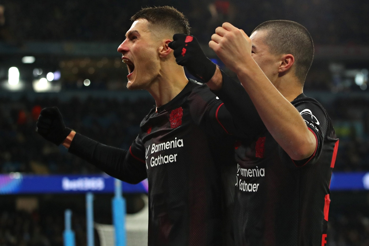 Bayer Leverkusen "skinuo skalp" Manchester Cityu, Aubameyang pokazao da su godine samo broj