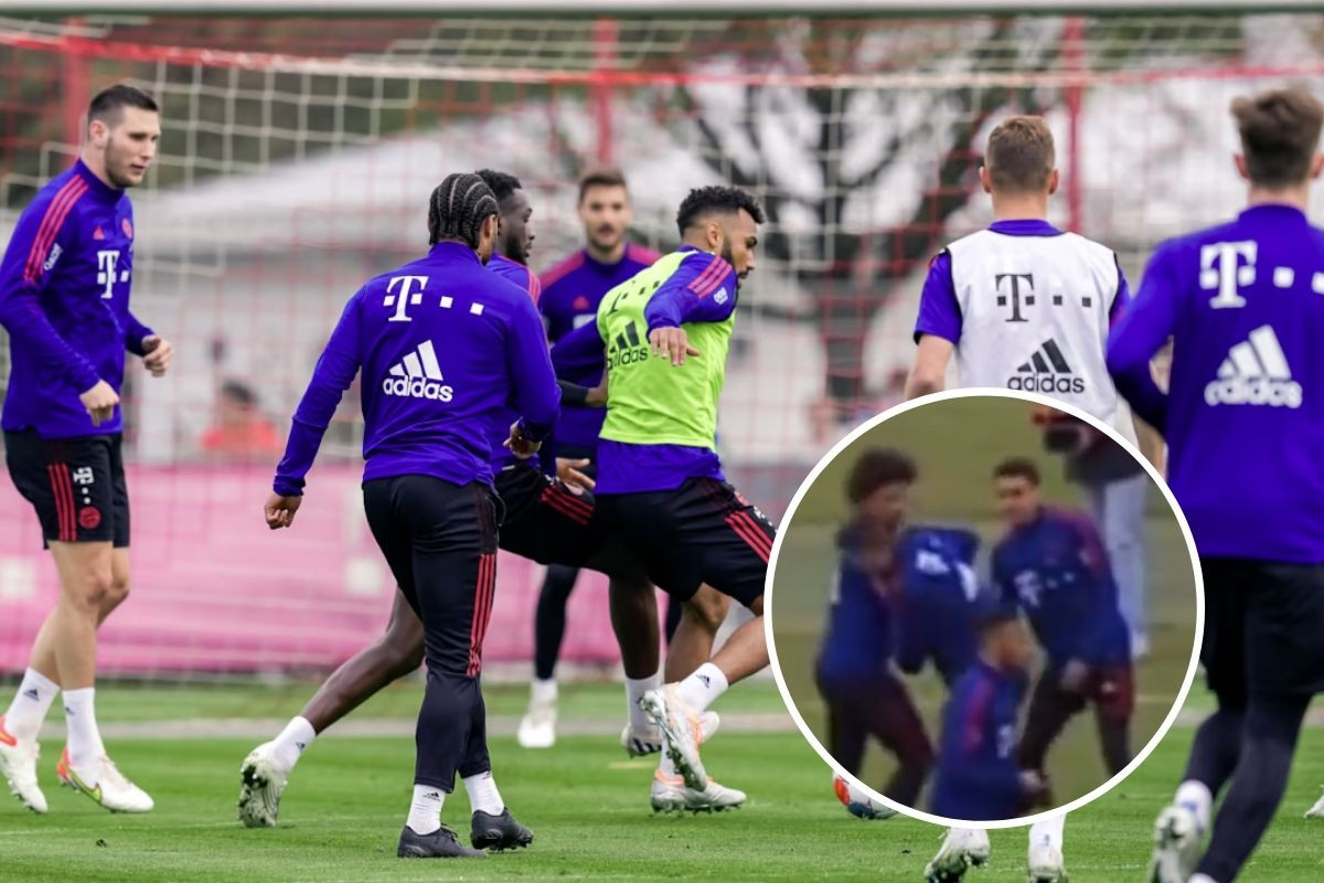 Varnice na treningu Bayerna: Zvijezde krenule u fizički obračun, "mršavac" u sendviču