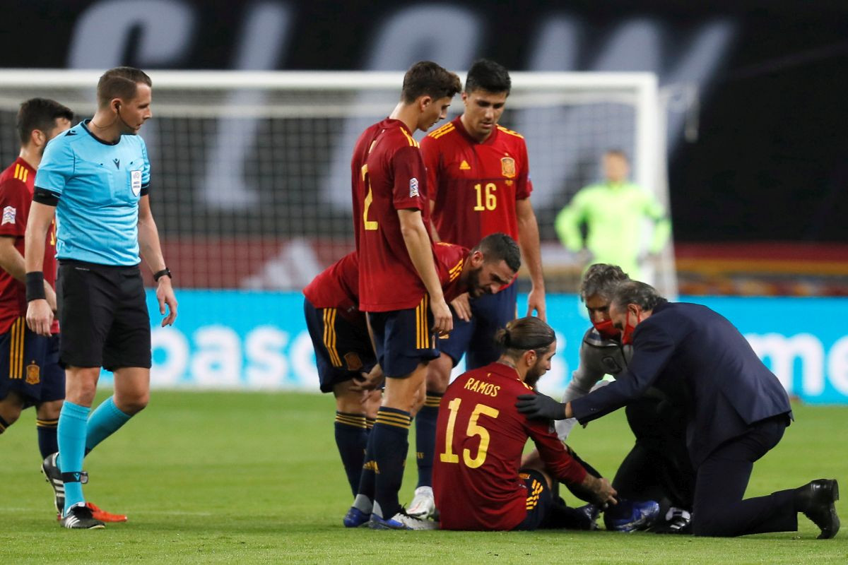Sergio Ramos tri sedmice van terena Sergio Ramos tri sedmice van terena