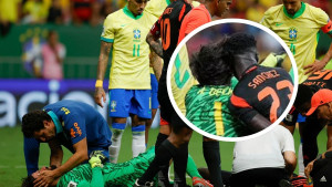 Alisson morao napustiti teren nakon užasnog sudara glavama, čekaju se rezultati testova
