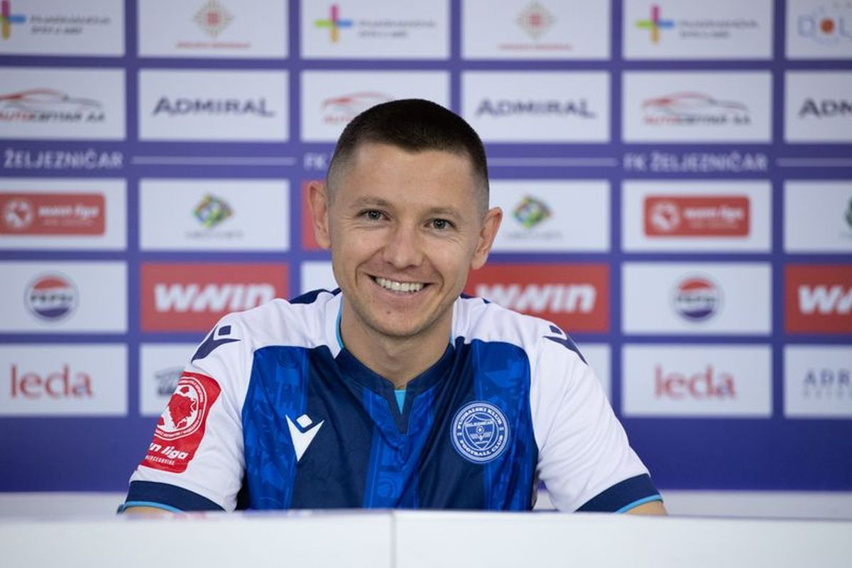Martin Mirčevski stigao na Grbavicu! Martin Mirčevski stigao na Grbavicu!