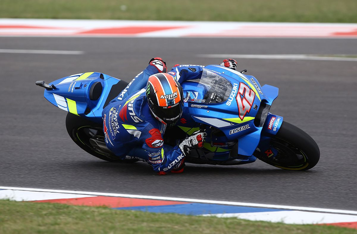 Marquez izletio sa staze, Rins pobijedio, Rossi završio drugi Marquez izletio sa staze, Rins pobijedio, Rossi završio drugi