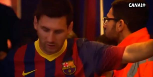 Messi opet povraćao Messi opet povraćao