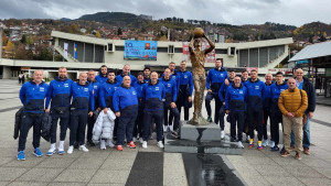 Košarkaški reprezentativci BiH otputovali u Zagreb na duel protiv Hrvatske