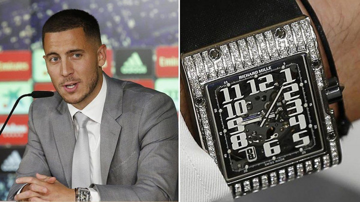 Hazard na potpis ugovora došao sa satom od 68.000 eura, ali se obrukao