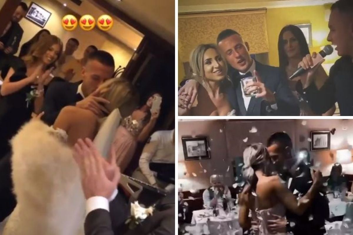 Fudbaler Veleža oženio dugogodišnju djevojku i priredio nezaboravnu svadbu