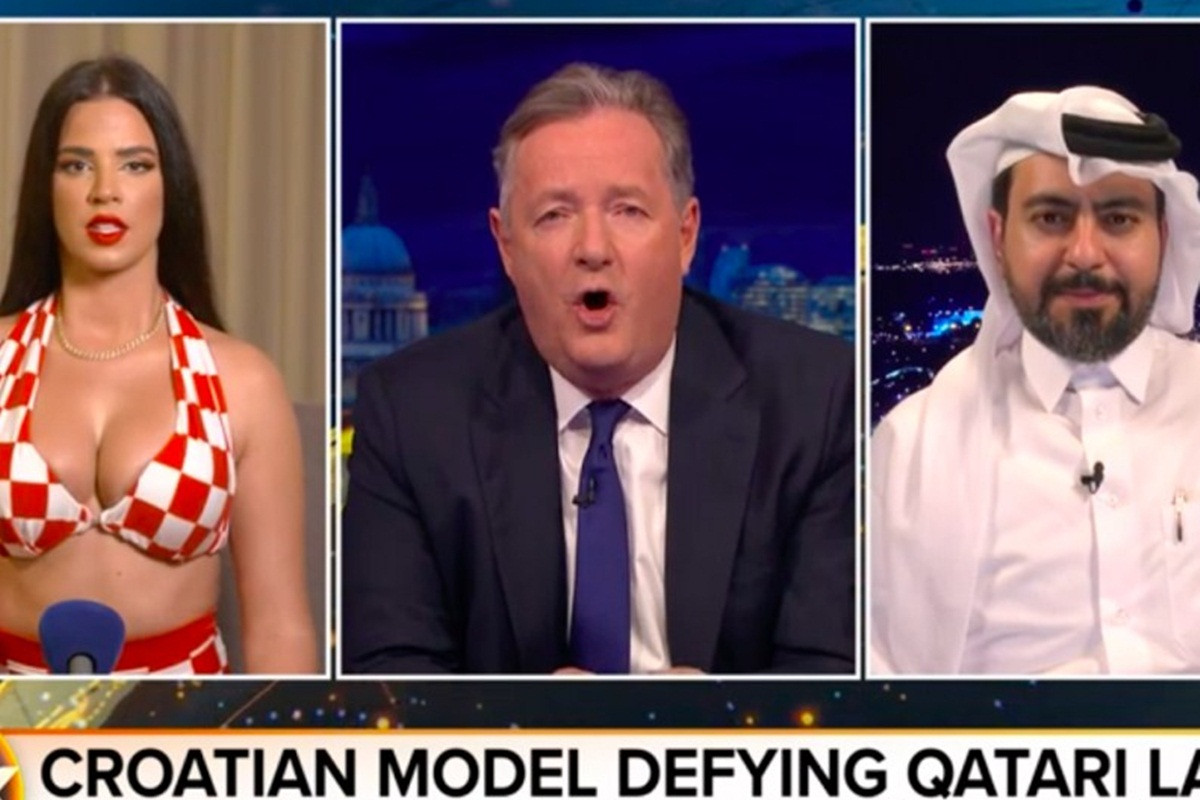 Knoll Piersu Morganu priznala ono što cijeli svijet zanima: Zašto se tako (ne) oblači u Kataru?