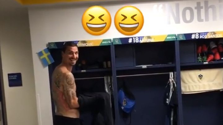 Zlatan Ibrahimović u centru pažnje: U svlačionici Galaxyja "zagrmio" turbofolkerski hit