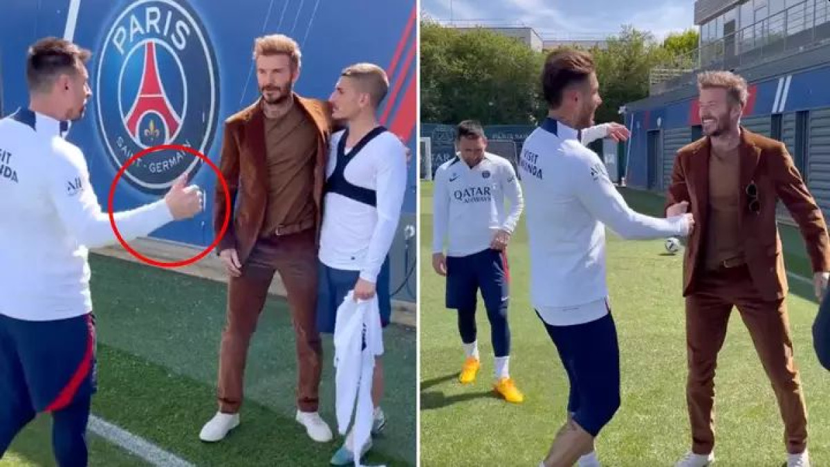 Messi pružio Beckhamu ruku da se pozdrave, a on ga osramotio pred cijelim svijetom
