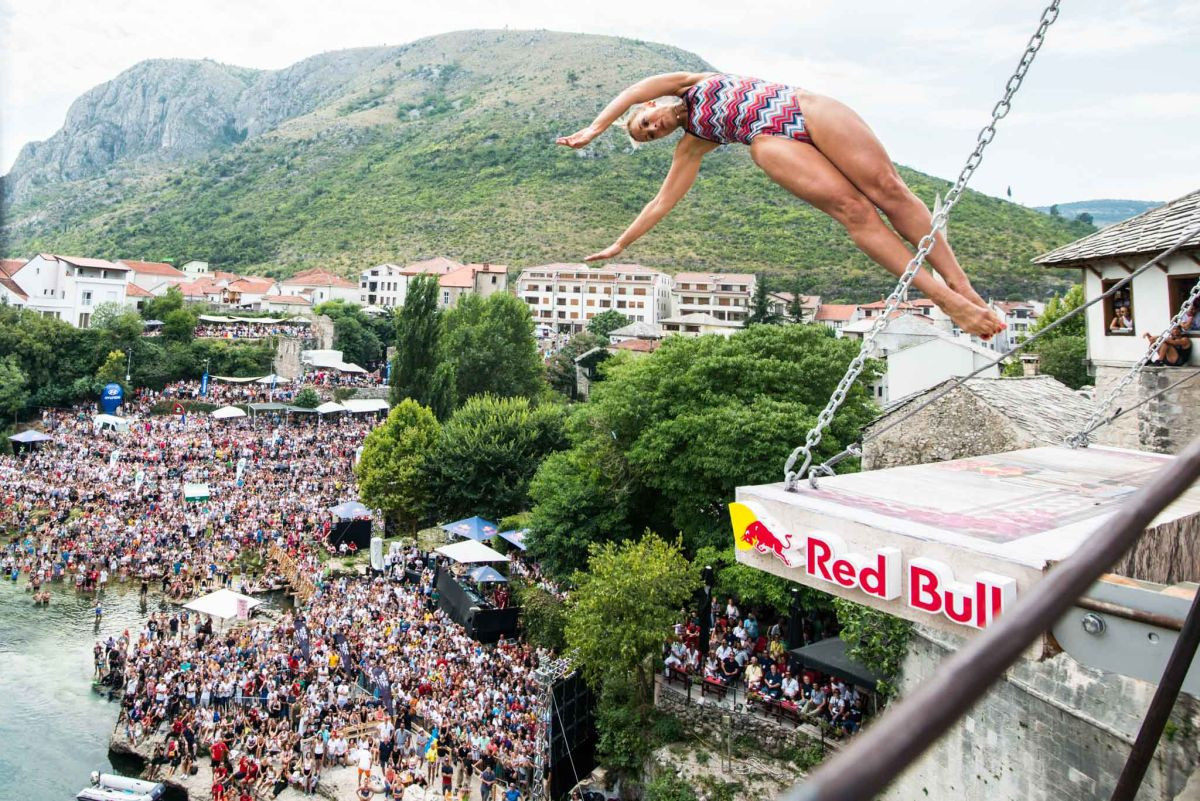 Danas prvi takmičarski skokovi na Red Bull Cliff Divingu u Mostaru