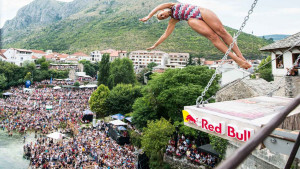 Danas prvi takmičarski skokovi na Red Bull Cliff Divingu u Mostaru