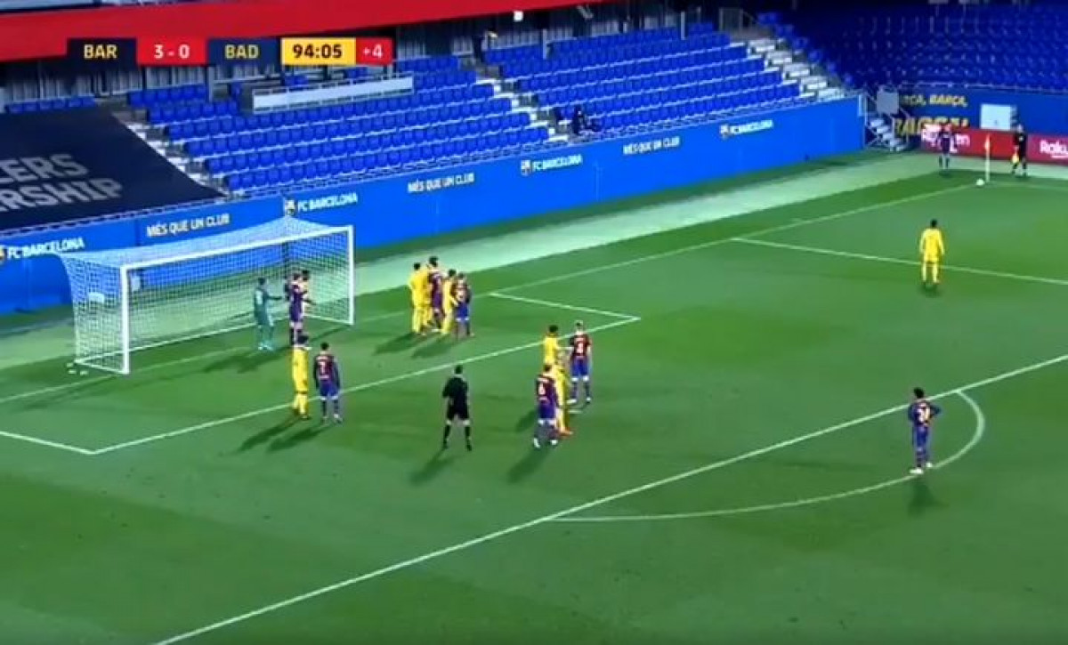 Mladi igrač Barcelone zabio gol direktno iz kornera