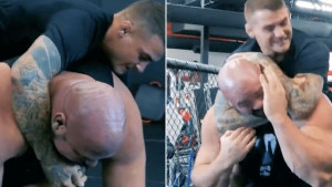 Najjači čovjek svijeta nemoćan pred UFC zvijezdom: Zvijer od 200 kilograma 'završena' u sekundi
