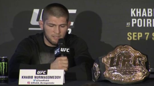 Khabib imenovao tri borca koje mora pobijediti da bi bio najbolji ikad