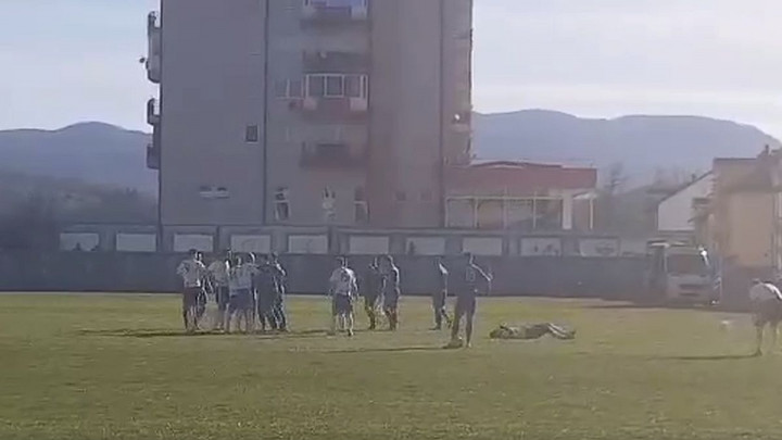 Prve varnice na susretu FK Bosna Kalesija - FK Sloga Tojšići