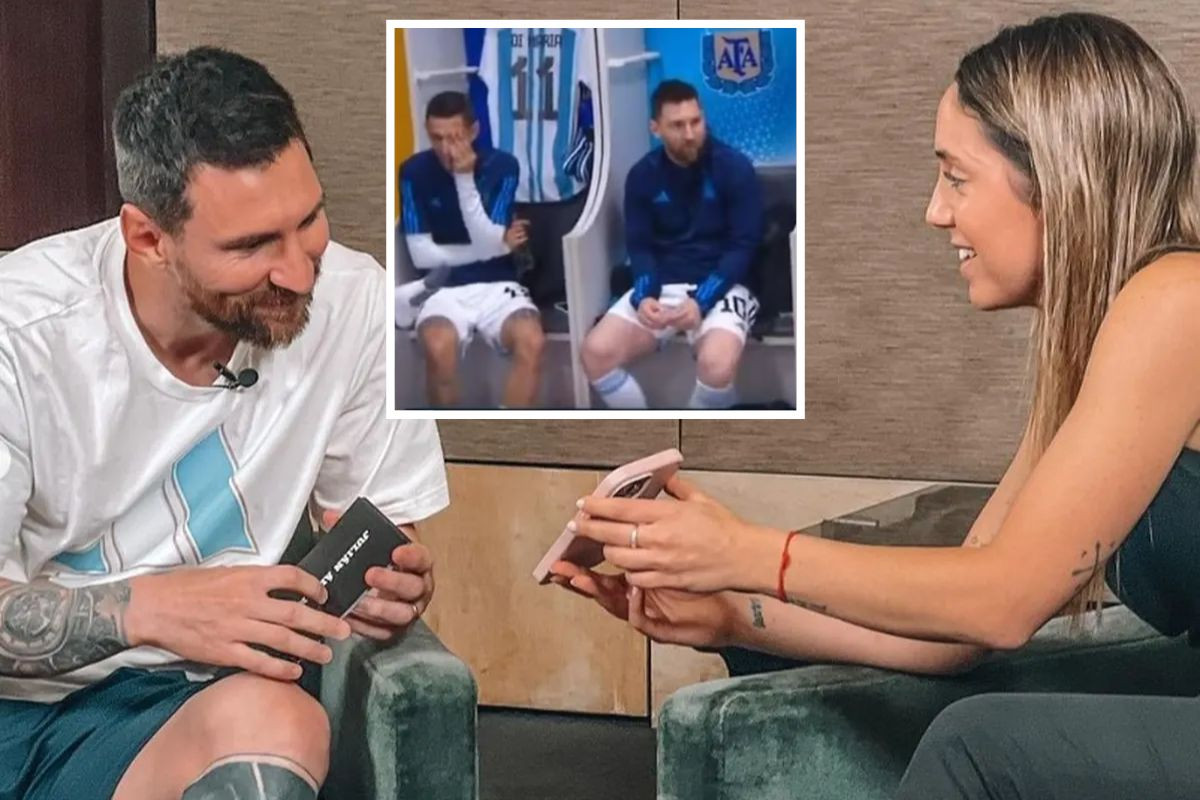 Kakav je Messi muškarac najbolje pokazuje scena kada je lijepa novinarka ušla u svlačionicu... Kakav je Messi muškarac najbolje pokazuje scena kada je lijepa novinarka ušla u svlačionicu...