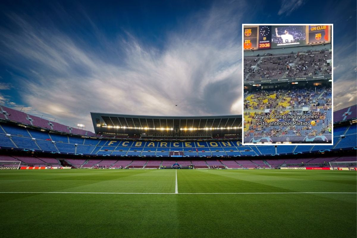 Navijači Barcelone "izbezumljeni" zbog videa na semaforu pred utakmicu Lige prvaka