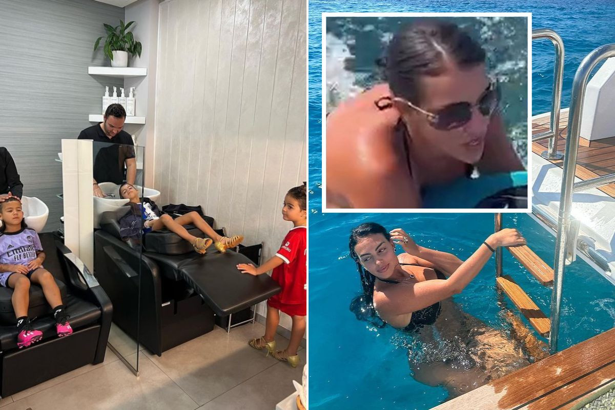 Dok su djeca kod frizera, Georgina snimila scenu zbog koje muškarcima preskaču otkucaji srca Dok su djeca kod frizera, Georgina snimila scenu zbog koje muškarcima preskaču otkucaji srca
