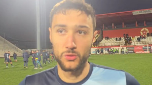 Karlo Perić zabio dva gola Veležu pa poručio: "Teško je ovdje igrati"