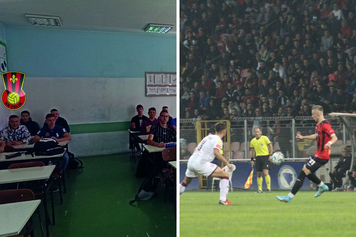 Sinoć srušio Sarajevo, danas u školskoj klupi 