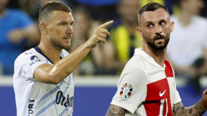 Brozoviću se javili Modrić, Lovren i Subašić, ali je Edin Džeko komentarom sve "bacio" u drugi plan