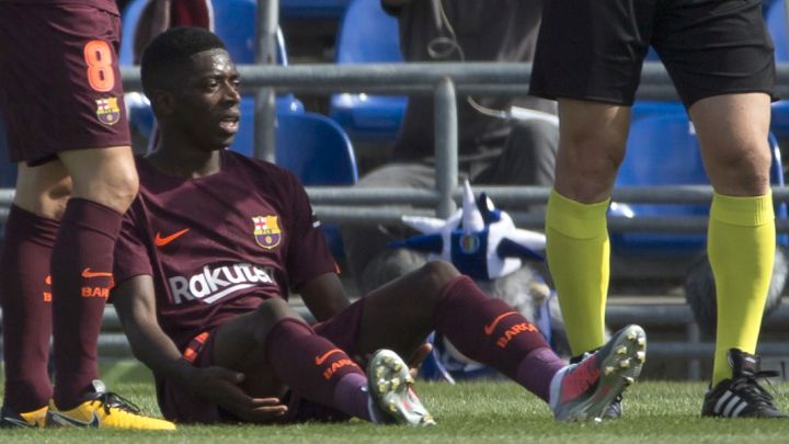 Muk u Barceloni nakon povrede Dembelea