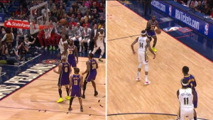 Zion pred LeBronom htio ispasti važan, Kralj ga odmah vratio na zemlju