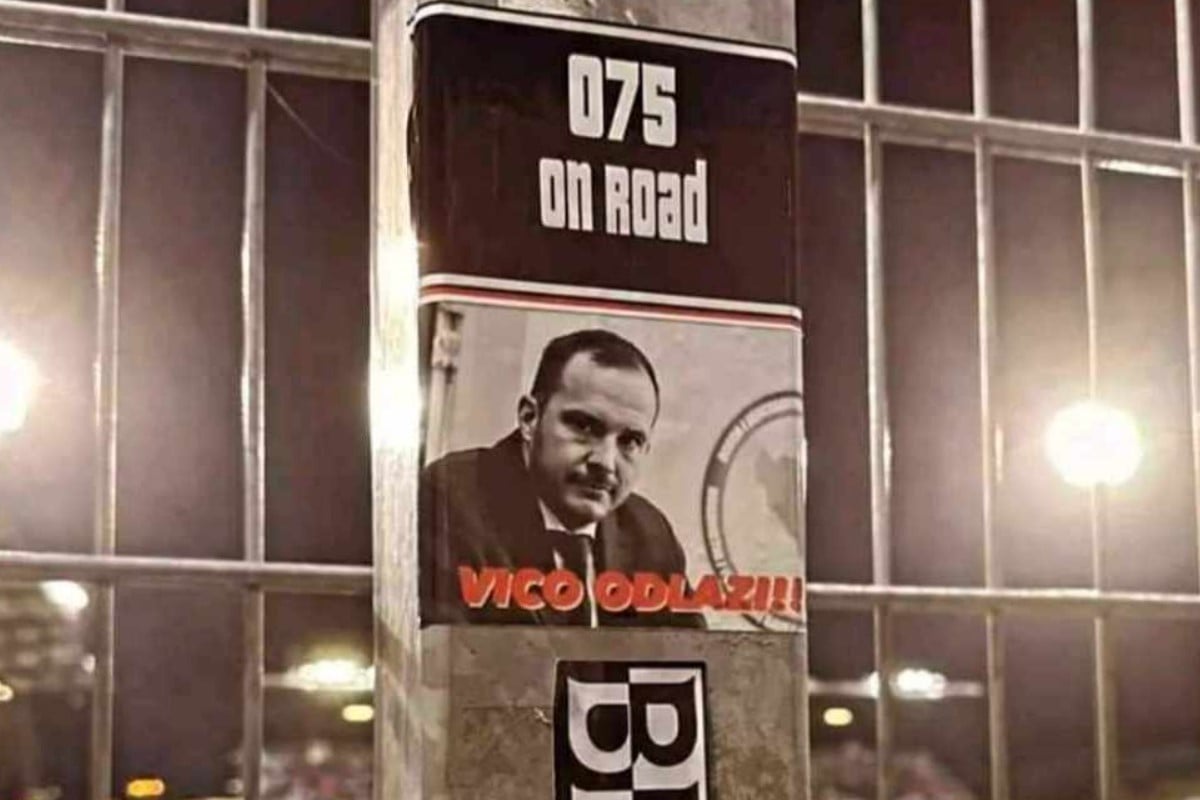 Plakati u Vaduzu protiv prvog čovjeka Saveza: Vico odlazi!