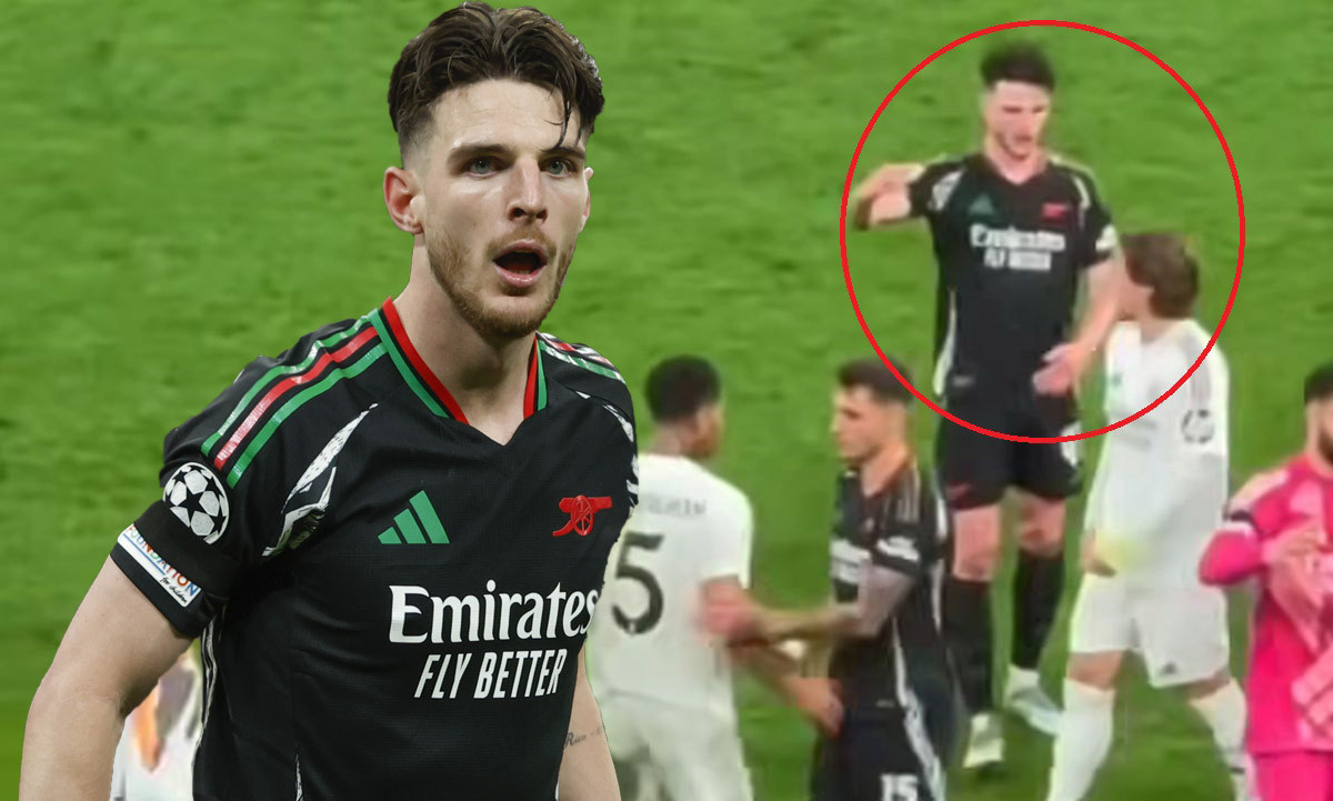 Rice je uništio Real i odmah krenuo prema Modriću, za 5 sekundi je shvatio kakav je Hrvat čovjek! Rice je uništio Real i odmah krenuo prema Modriću, za 5 sekundi je shvatio kakav je Hrvat čovjek!